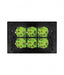 Snow Leopard 6 Gang Horizontal Switch back