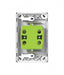 Snow Leopard 45a Double Pole Vertical Cooker Switch rear
