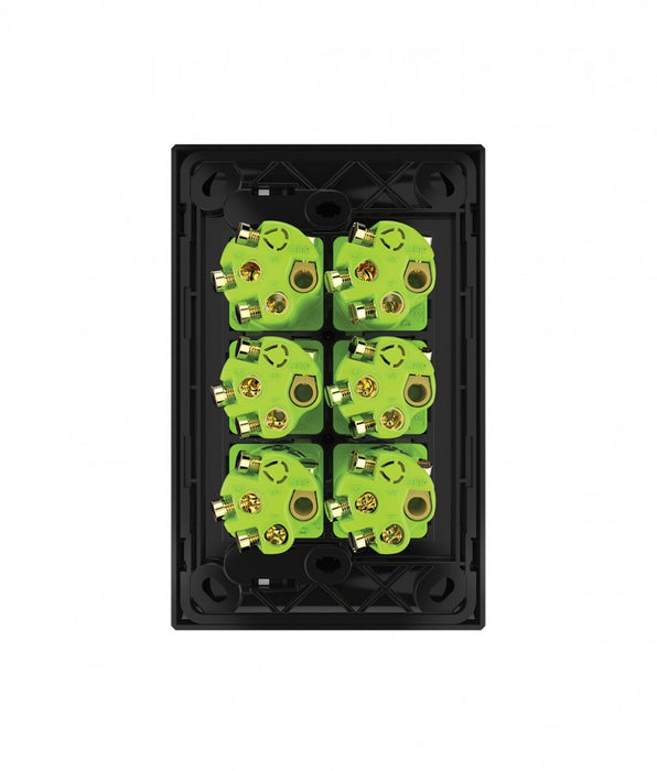 Snow Leopard 6 Gang Vertical Switch back