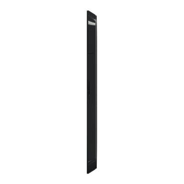 clipsal iconic switch blank plate cover only black