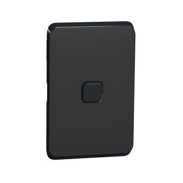 copy of clipsal iconic 1 gang switch plate skin only 5 finishes