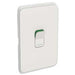 clipsal iconic cooker switch plate