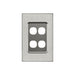 clipsal saturn series grid and plate assembly 4 gang 4034vh hs