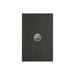 clipsal saturn 1 gang switch plate cover only horizon black