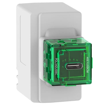 clipsal 40 series usb type c fast charger module