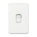 clipsal iconic cooker switch plate