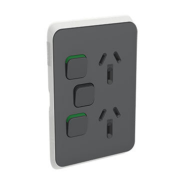 Iconic Weatherproof Extra Switch Clipsal Iconic Light Switches | Iconic Powerpoints | Clipsal Switches ...