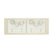 clipsal iconic essence quad powerpoint with extra switches cover only 1