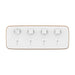 clipsal iconic essence quad powerpoint outlet cover only