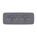 clipsal iconic essence quad powerpoint with extra switches cover only
