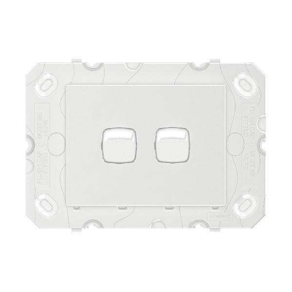 HPM Legrand Arteor 770 - 2 Gang Rocker Switch