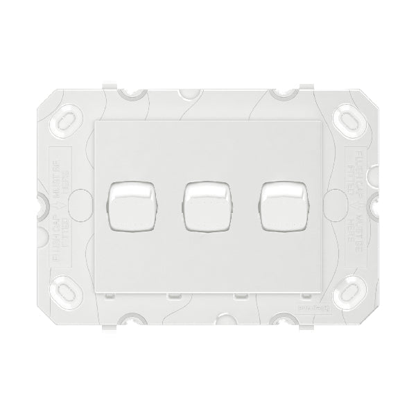 HPM Legrand Arteor 770 - 3 Gang Rocker Switch