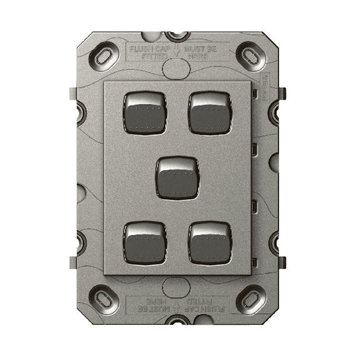 HPM Legrand Arteor 770 - 5 Gang Rocker Switch