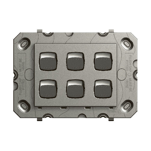 HPM Legrand Arteor 770 - 6 Gang Rocker Switch