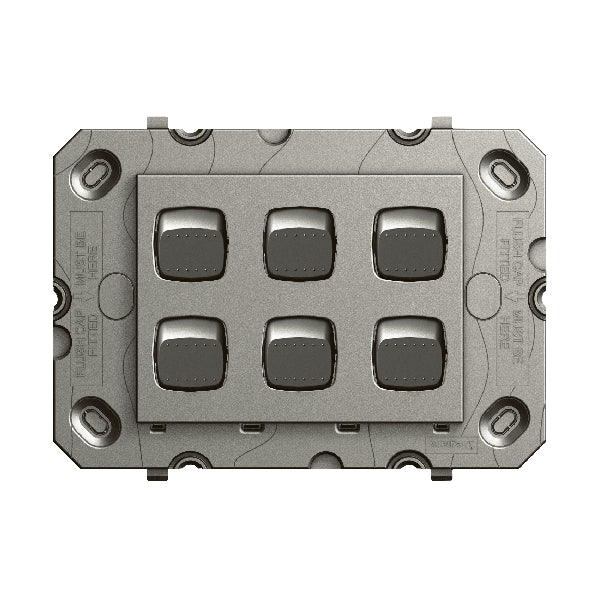 HPM Legrand Arteor 770 - 6 Gang Rocker Switch