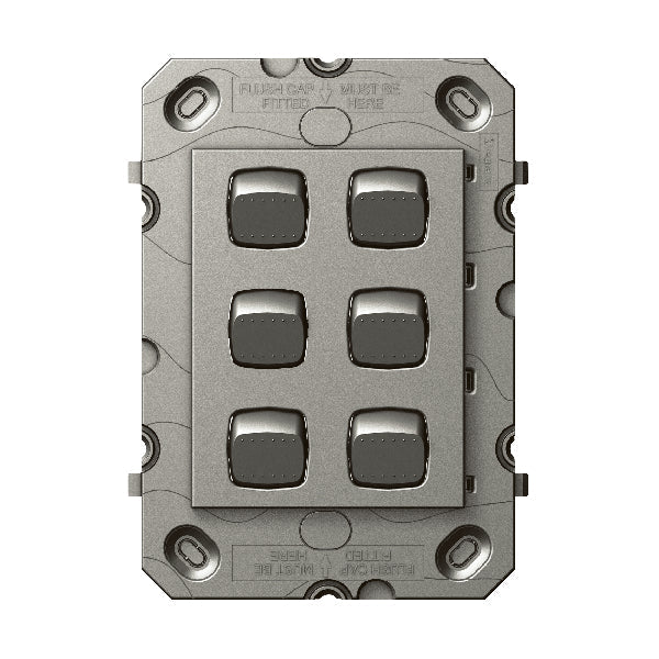 HPM Legrand Arteor 770 - 6 Gang Rocker Switch