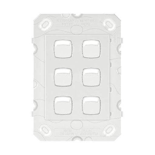 HPM Legrand Arteor 770 - 6 Gang Rocker Switch