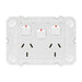 HPM Legrand Arteor 770 - Double Power Point With Extra Switch