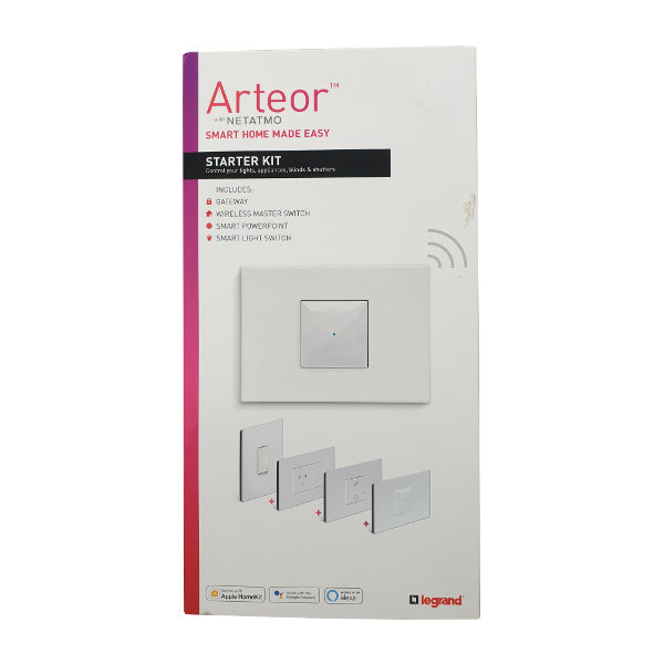 HPM Legrand Arteor With Netatmo - Starter Kit