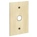 clipsal bbsl polished brass 1 gang grid and plate assembly