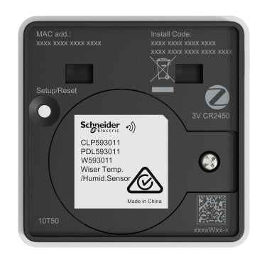 clipsal wiser temperature humidity sensor