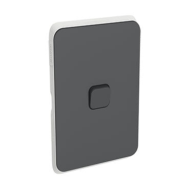 copy of clipsal iconic 1 gang switch plate skin only 5 finishes