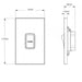 Clouded Leopard Single Oven/Cooker Switch Vertical