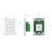 Powermesh 4 Button Multi Purpose Switch Horizontal 5AX