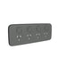 clipsal iconic essence quad powerpoint outlet cover only