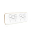 clipsal iconic essence quad powerpoint with extra switches cover only