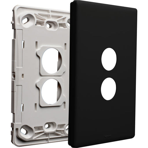 Legrand Excel Life 2 Gang Grid And Plate Assembly