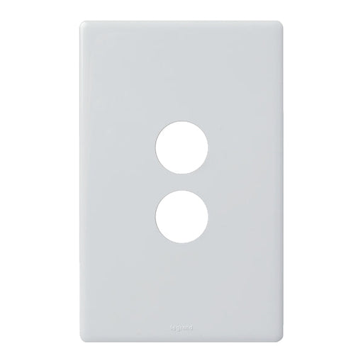 Legrand Excel Life 2 Gang Grid And Plate Assembly