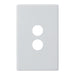 Legrand Excel Life 2 Gang Grid And Plate Assembly