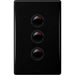 Legrand Excel Life Dedicated Plate 3 Gang Switch, Available in 5 Colours