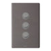 Legrand Excel Life Dedicated Plate 3 Gang Switch, Available in 5 Colours