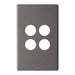 Legrand Excel Life 4 Gang Grid And Plate Assembly