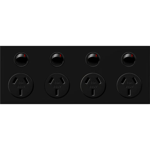 Legrand Excel Life Quad Power Point Outlet, Available in 3 Colours