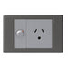 Legrand Excel Life Single Power Point Outlet With Round Earth, Available in 2 Colours