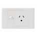 Legrand Excel Life Single Power Point Outlet With Round Earth, Available in 2 Colours
