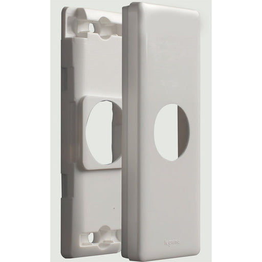Legrand Excel Life 1 Gang Architrave Grid And Plate Assembly, Available In 3 Colours