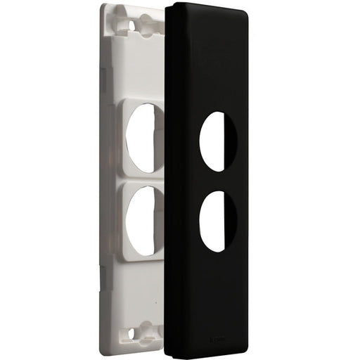 Legrand Excel Life 2 Gang Architrave Grid And Plate Assembly, Available In 3 Colours