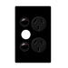 Legrand Excel Life Vertical Double Power Point Outlet With Extra Function Hole, Available in 5 Colours