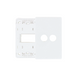 HPM Excel Life Netatmo Smart 1 Gang Grid & Plate For Clipin Wireless Blind Or Master Switch
