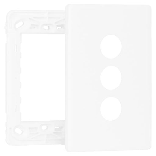 HPM Legrand Excel Life With Netatmo | 3 Gang Grid + Plate