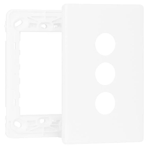 HPM Legrand Excel Life With Netatmo | 3 Gang Grid + Plate