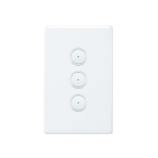 HPM Legrand Excel Life With Netatmo | 3 Gang Smart Dimmer