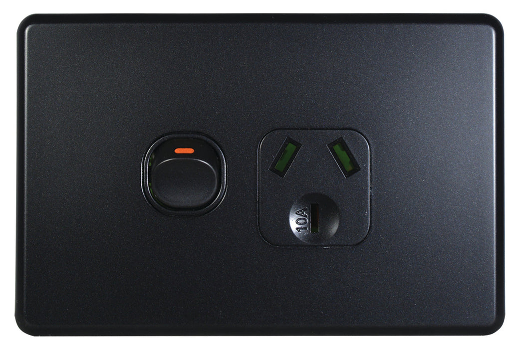 Flat Cat Slimline Single Power Point
