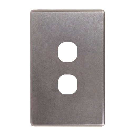 Flat Cat Switch Plate Vertical (2 Gang)