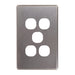 Flat Cat Switch Plate Vertical (5 Gang)