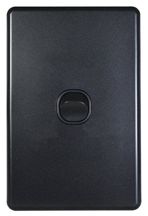 Flat Cat Slimline 1 Gang Complete Switch